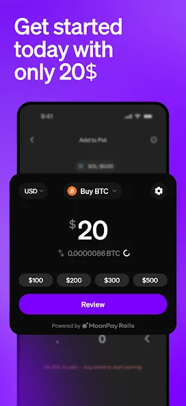MoonPay: Buy Crypto & Bitcoin screenshot 7