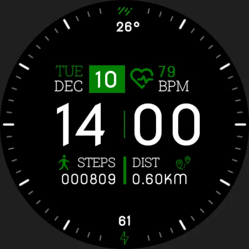 EXD124: Health Watch Face screenshot 26