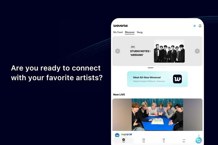 Weverse: Connect with Artists screenshot 10