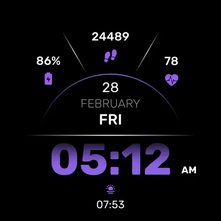 Smart Time Watch Face screenshot 10