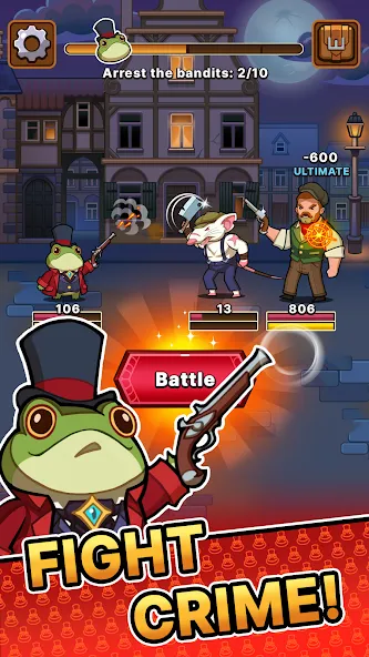 DetecToad: Detective Idle RPG screenshot 7