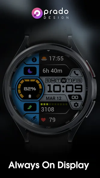 PRADO 89 Digital Watch Face screenshot 6