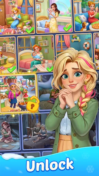 Frost Valley™: Merge & Story screenshot 6