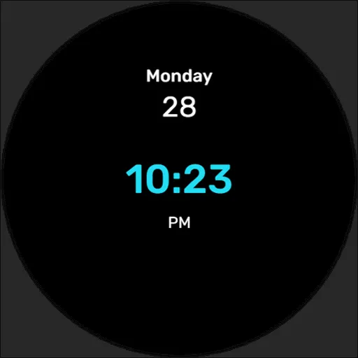 IA70 Digital Watchface screenshot 9