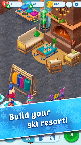 Coldscapes: My Match-3 Family screenshot 5