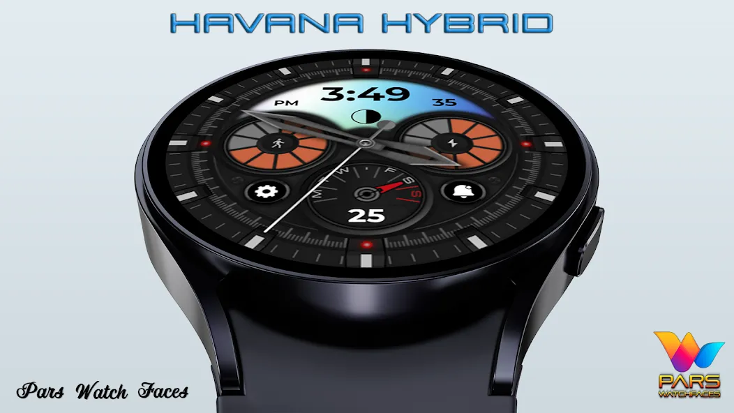 Havana Hybrid Watch Face screenshot 4