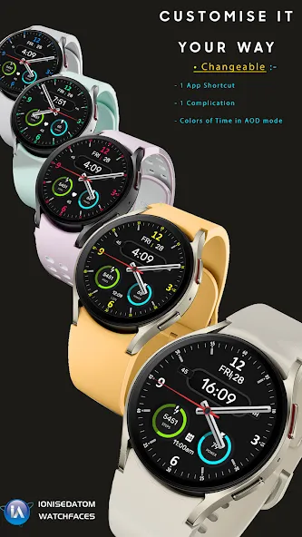 IA131 Hybrid Watchface screenshot 4