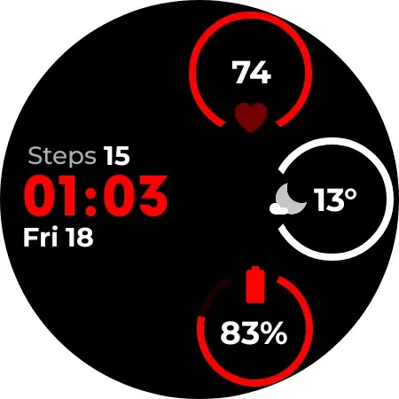 CC Clean 16 Watch Face screenshot 16