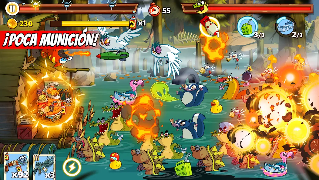 Swamp Attack 2 screenshot 1