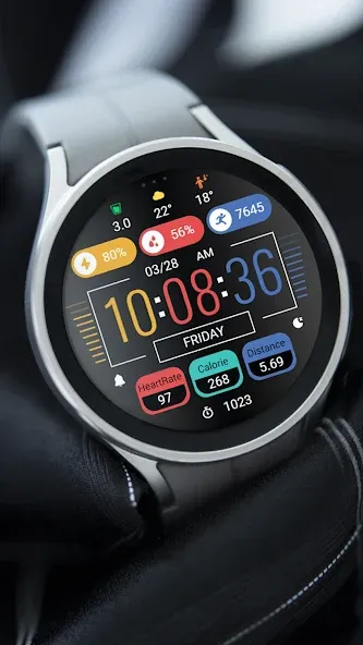 ZKin Watch Black Color Data screenshot 2