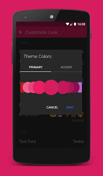 Textra SMS screenshot 1
