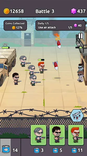 Zombie Warriors: Base Defense screenshot 8