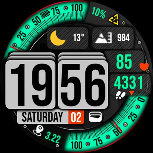 Flip Clock MB357 screenshot 25
