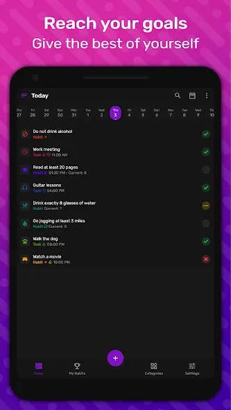 HabitNow Daily Routine Planner screenshot 9