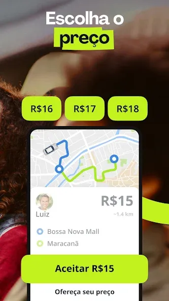 inDrive: Transporte e Entregas screenshot 2