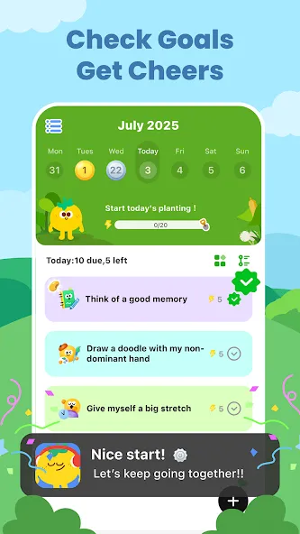 MeGrow: Grow Daily,Care Deeply screenshot 1