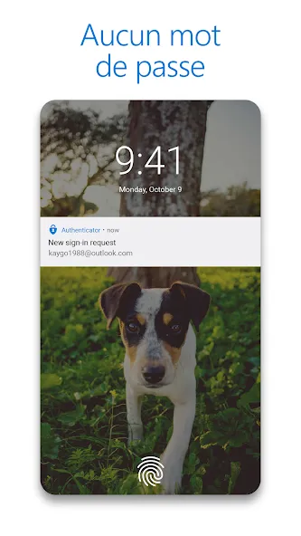 Microsoft Authenticator screenshot 2