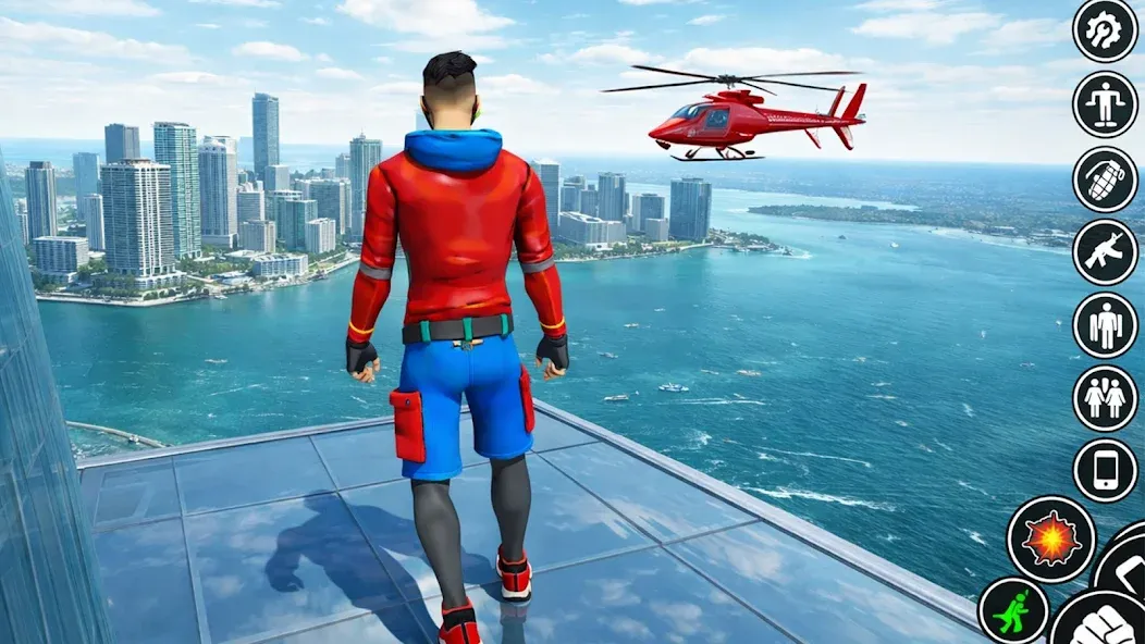 Spider Rope Hero: City Rescue screenshot 3