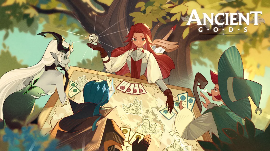Ancient Gods: Card Battle RPG screenshot 1