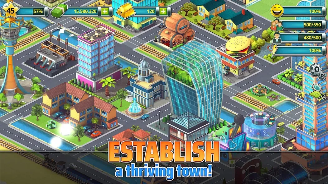 Town Building Game Tropic City screenshot 2