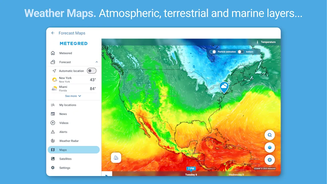 Weather Radar - Meteored News screenshot 11