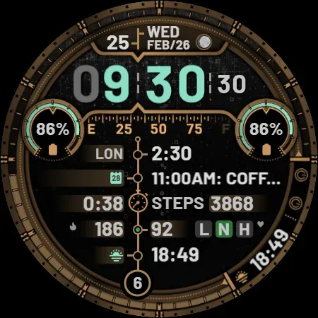 Digital Watch Face: DIGI 4 screenshot 17