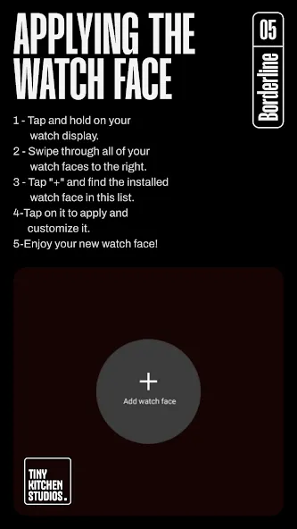 TKS 05 Borderline Watch Face screenshot 6