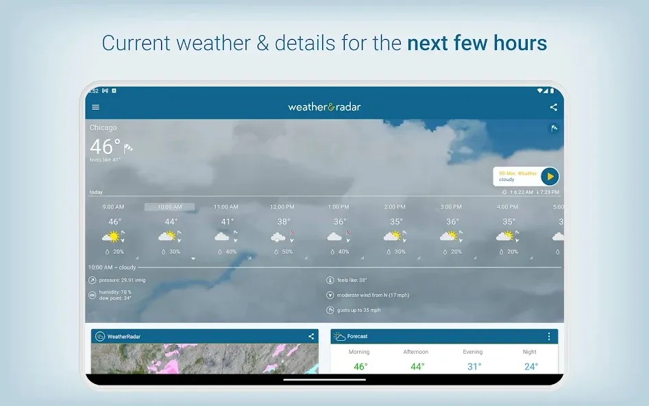 Weather & Radar Forecast screenshot 16