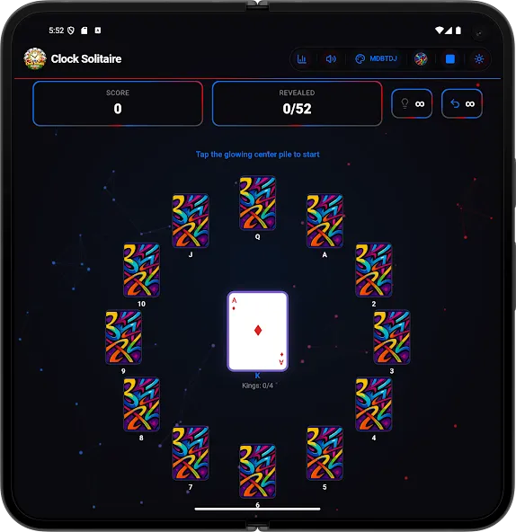 Clock Solitaire Master Offline screenshot 20
