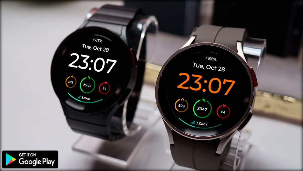 WAXYZ Digital Watch Face screenshot 1