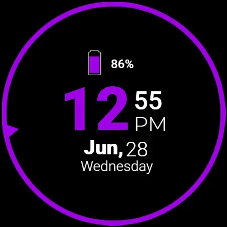 Digital Tick: Watch Face screenshot 8