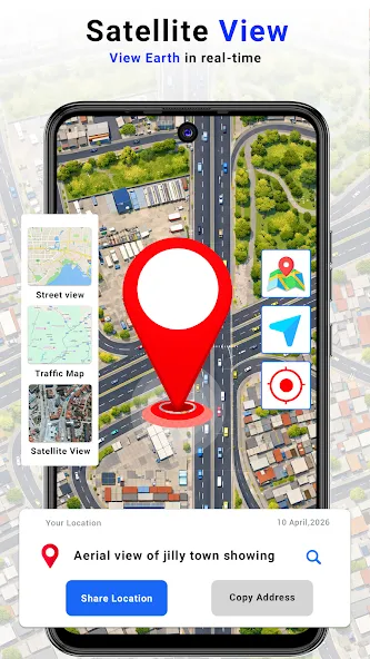 Earth Map App - Live Cam View screenshot 1