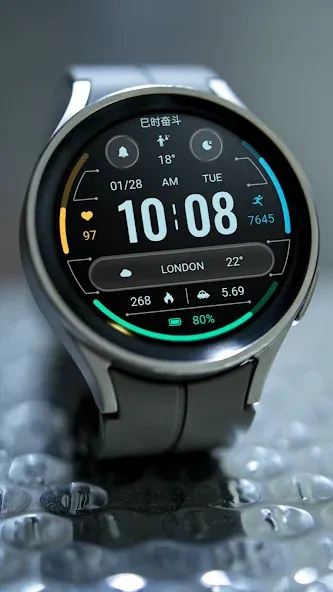 Flat Simple ZKin Watch screenshot 4
