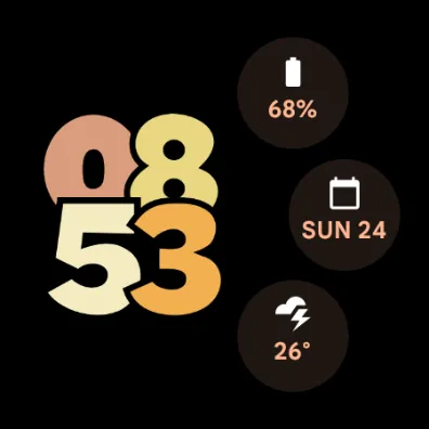 Pixel Watch 2 Face III screenshot 9