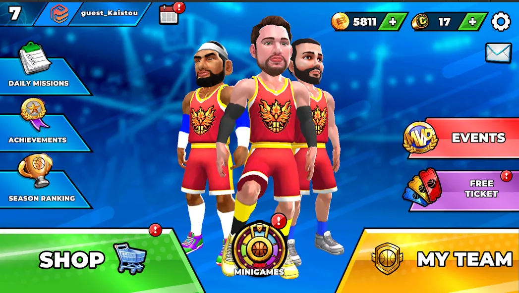 Basketball Slam MyTEAM screenshot 1