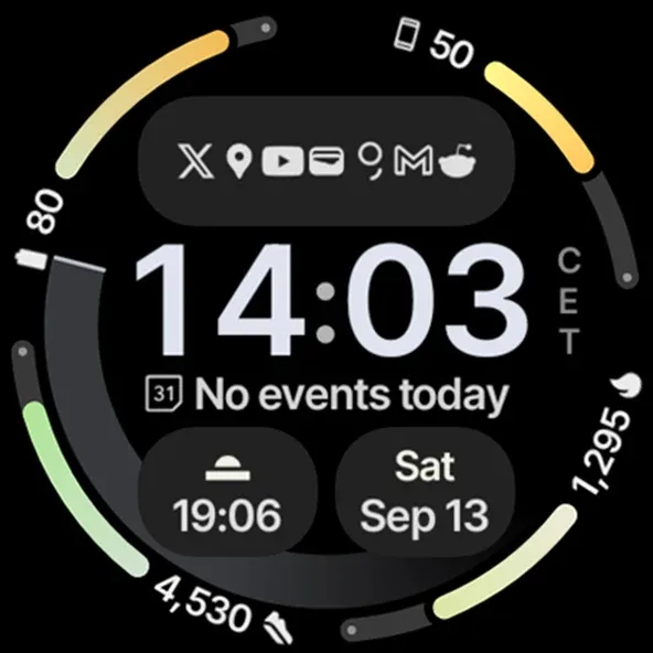 Adaptive Watch Face screenshot 13