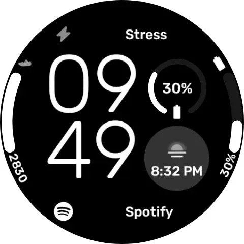 Infocenter II - Watchface screenshot 4