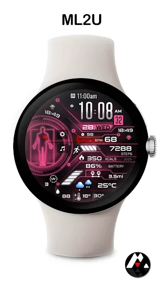 ML2U 259 Watch Face screenshot 5