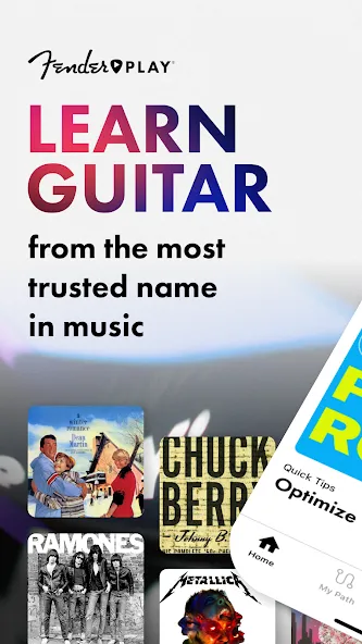 Fender Play: aulas de guitarra screenshot 1