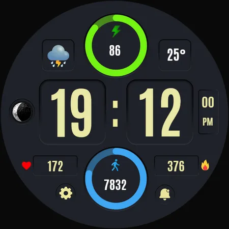 Penia Digital Watch Face screenshot 36