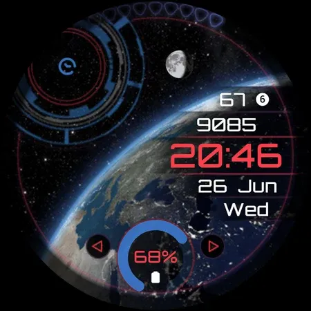 Sol 3 - animated watch face screenshot 12