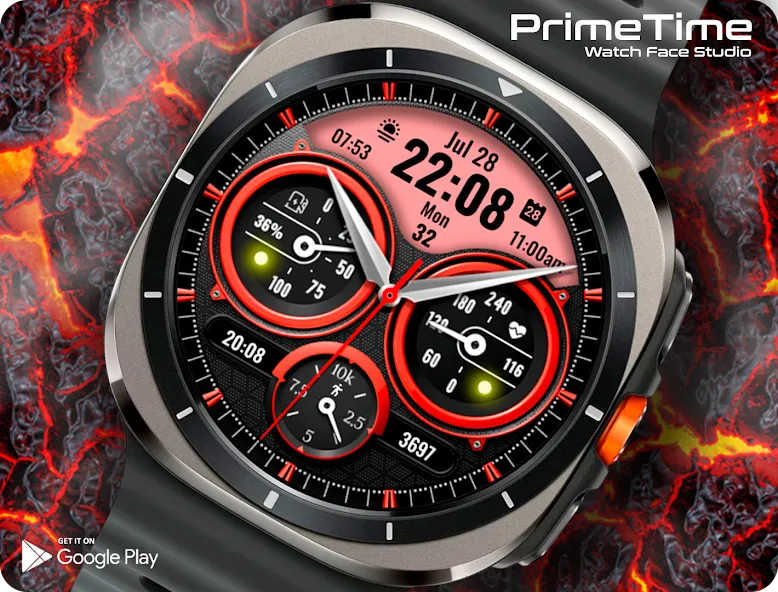 PT12 Hybrid Watch Face screenshot 5