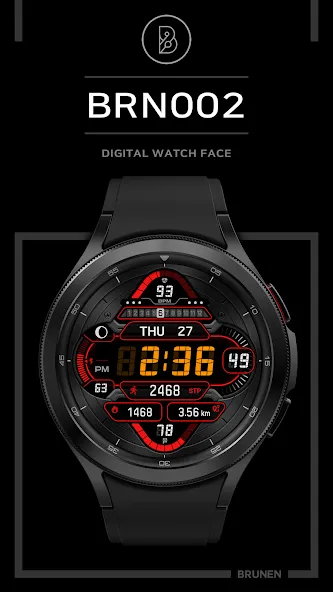 BRN002 : Watch Face screenshot 2