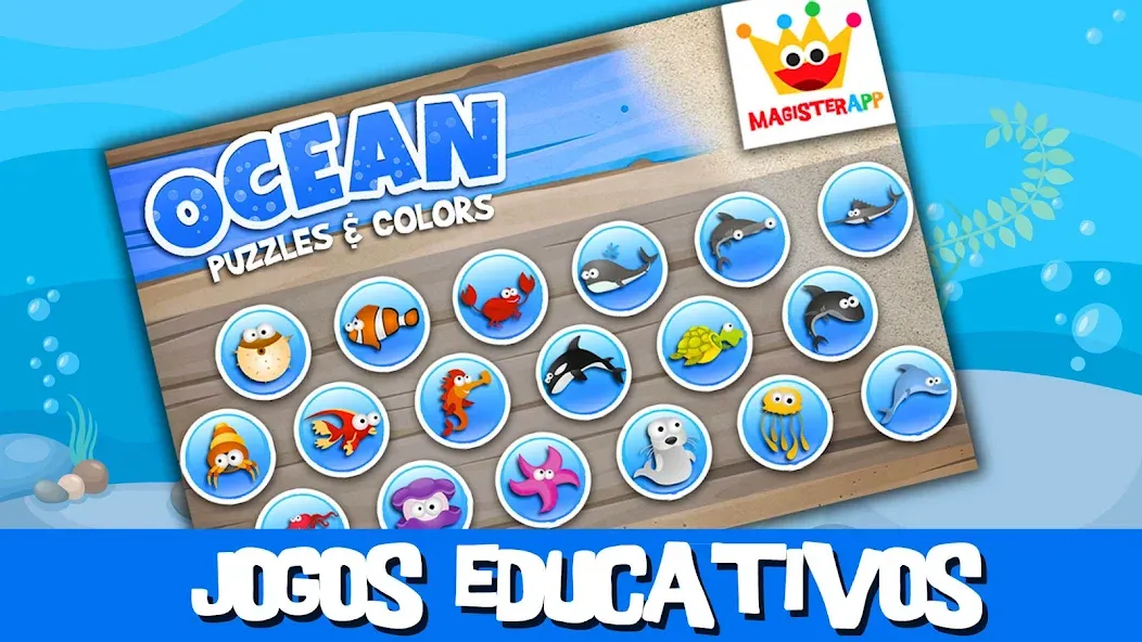 Oceano: Jogos para crianças 2+ screenshot 5