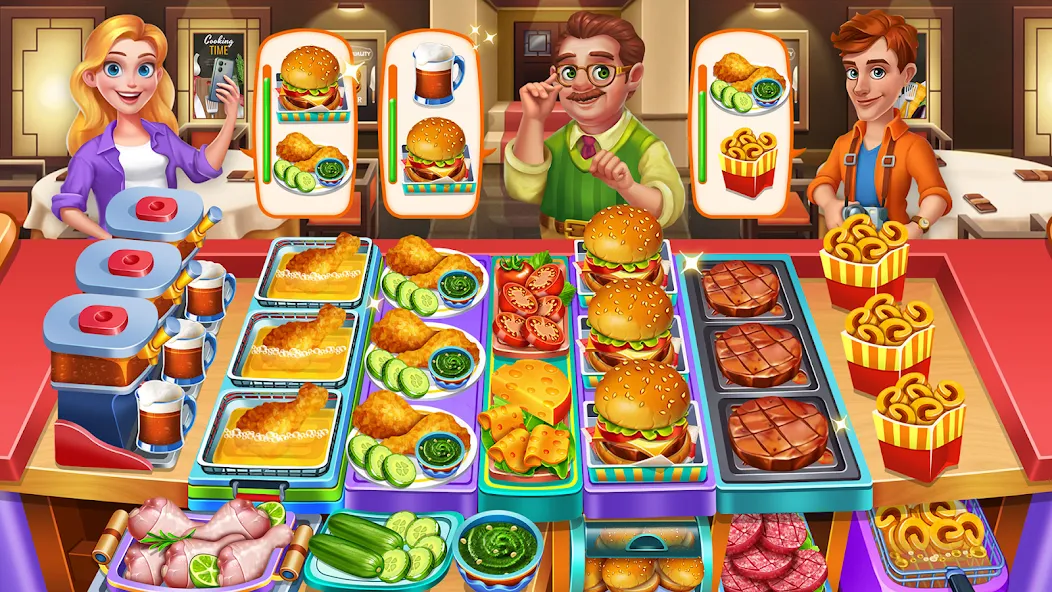 Cooking Food Restaurant Game screenshot 2
