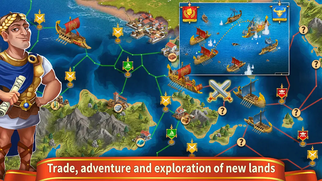 Rise of the Roman Empire: 戦争戦略 screenshot 4