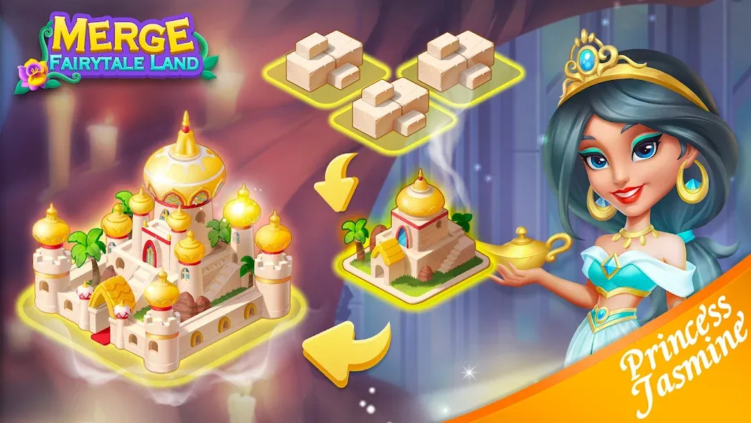 Merge Fairytale Land-EverWorld screenshot 2