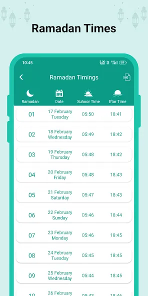 Islamic World - Athan Times screenshot 8