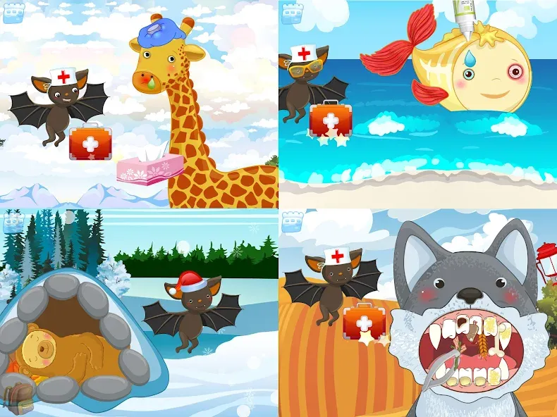 Médecin des animaux Jeux bebe! screenshot 8
