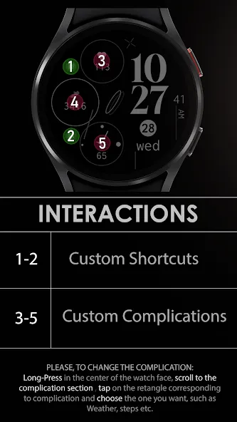 Dream 139 simple watch face screenshot 8